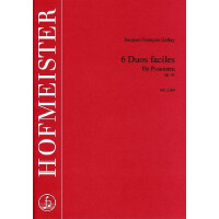 6 Duos faciles op.41 für 2 Posaunen