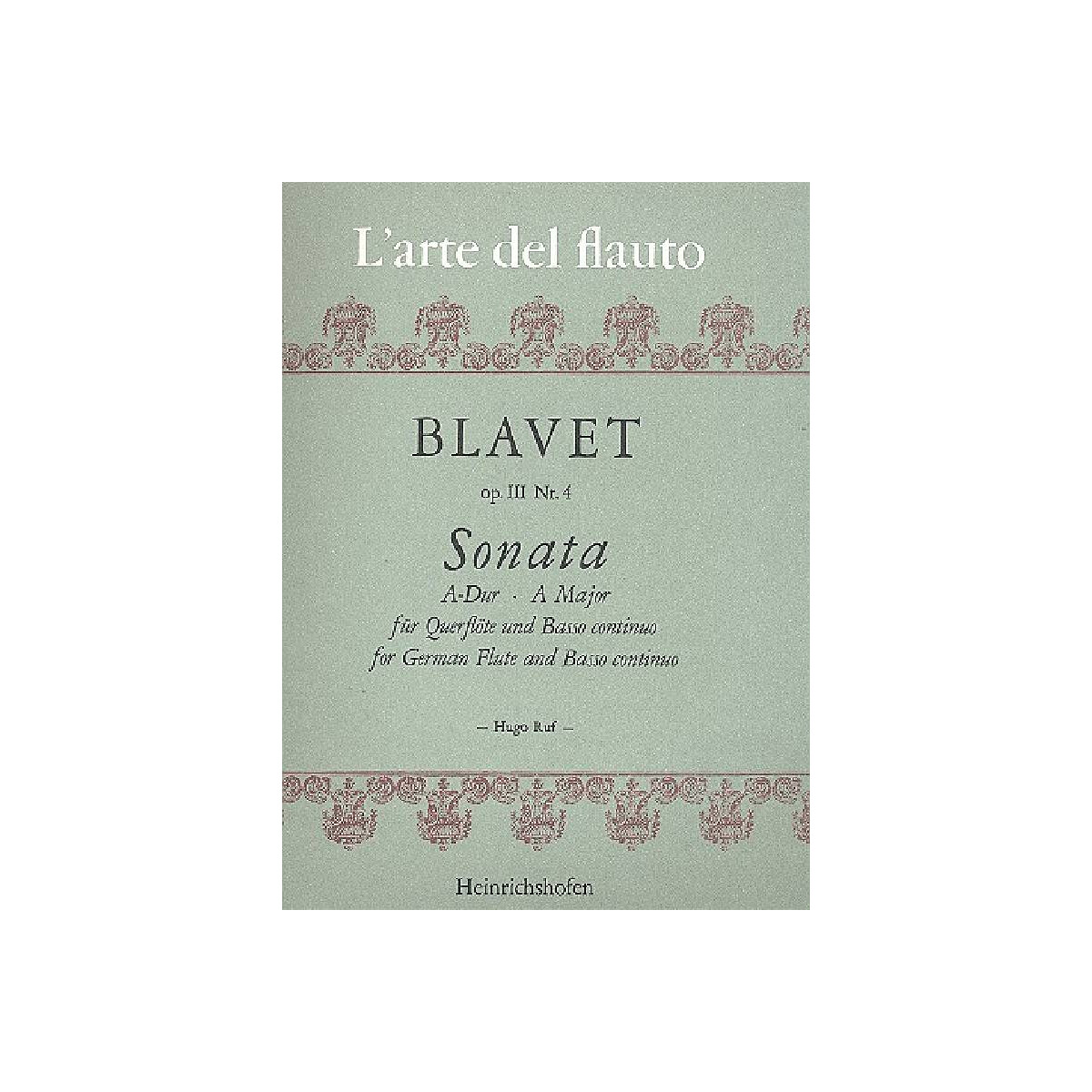 Sonata op.3,4 A-Dur für box