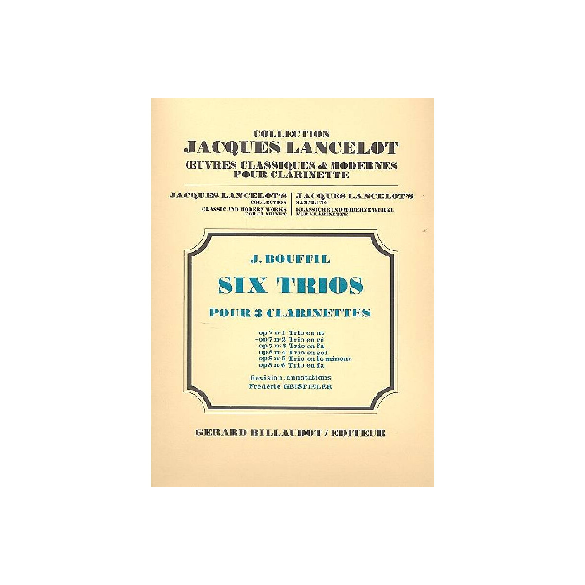 Trio op.7,2 en ré majeur box