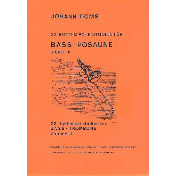 Etüden für Baßposaune Band 2