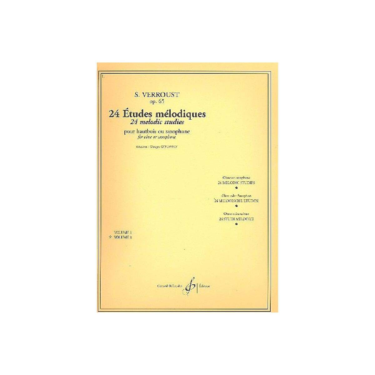 24 études mélodiques op.65 box