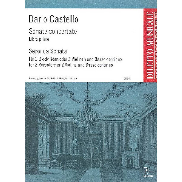 Seconda Sonate für 2 Blockflöten