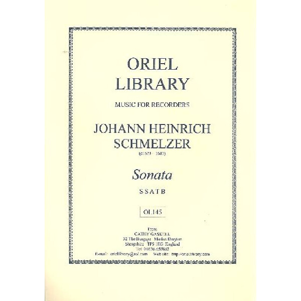 Sonata for 5 recorders (SSATB)