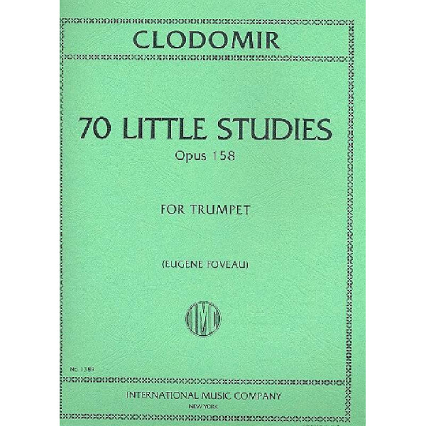70 little Studies op.158 for trumpet