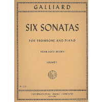 6 Sonatas vol.2 for trombone