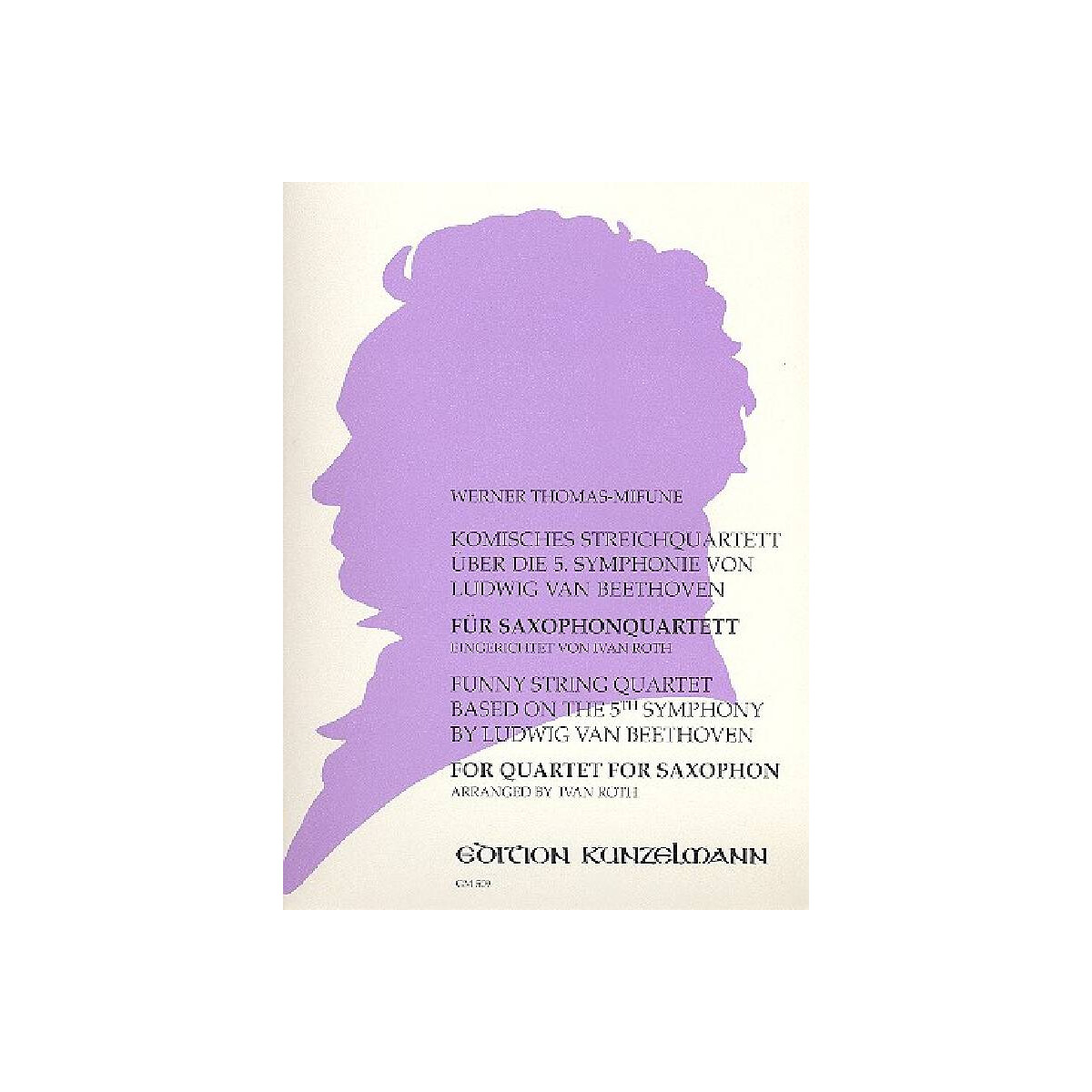 Komisches Streichquartett über die box