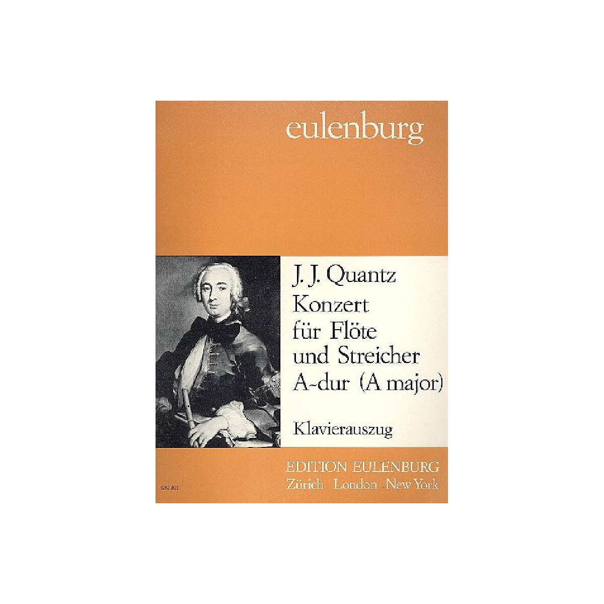 Konzert A-Dur für Flöte und St box