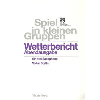 Wetterbericht Abendausgabe