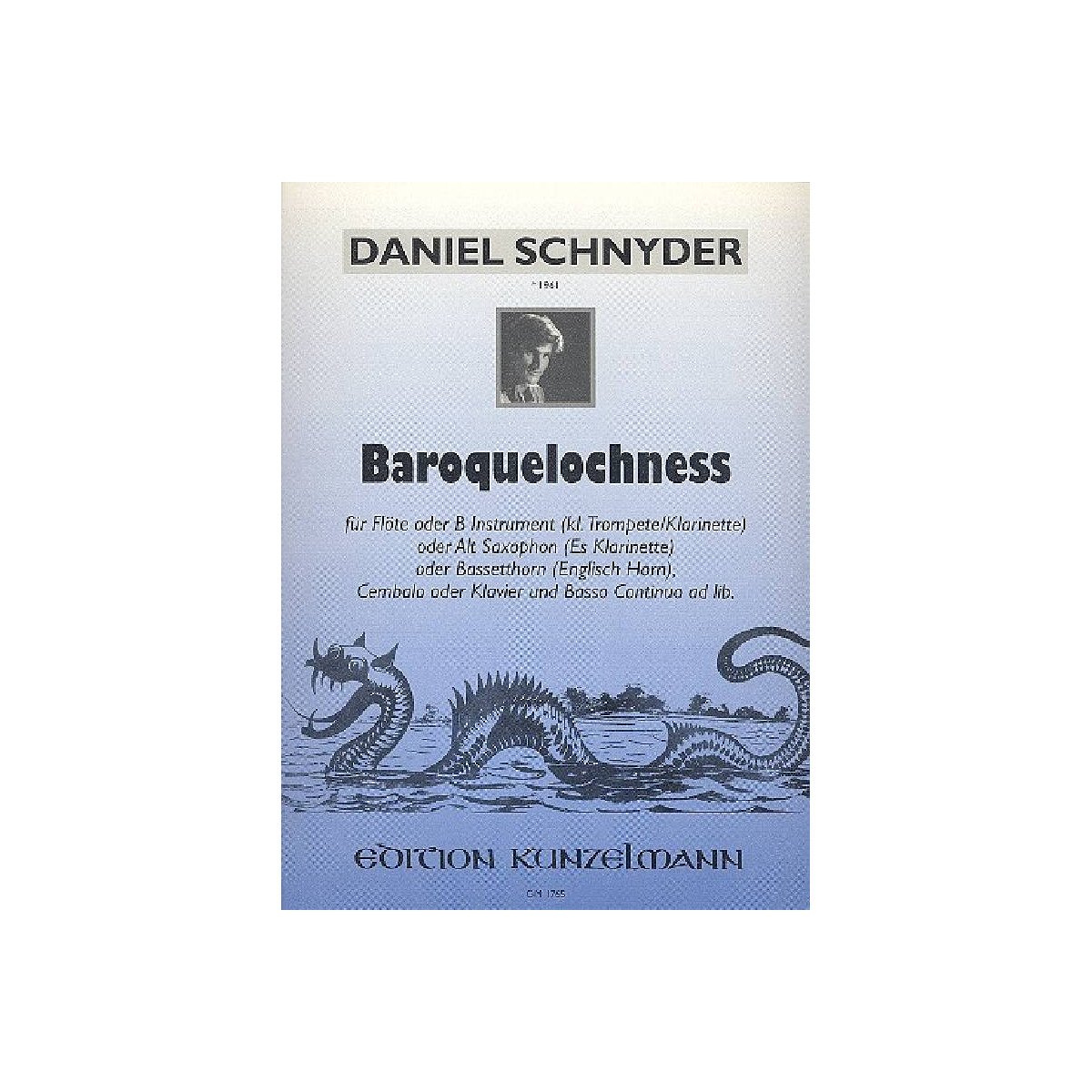 Baroquelochness für Flöte oder box