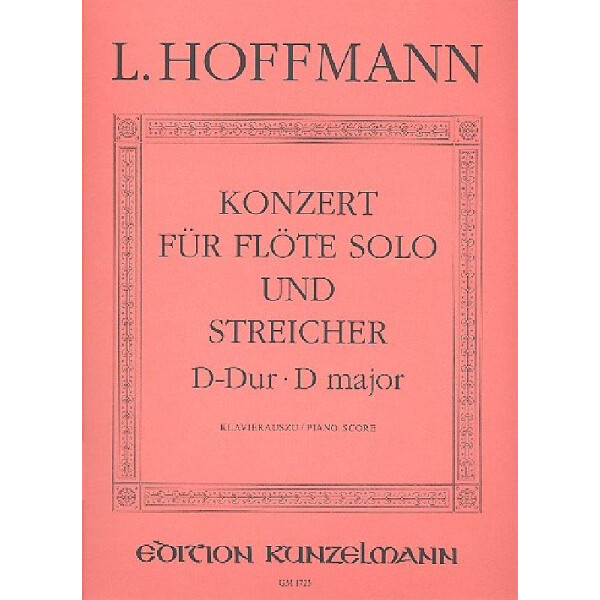 Konzert D-Dur für Flöte und