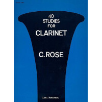 40 Studies vol.1 (1-20) for clarinet