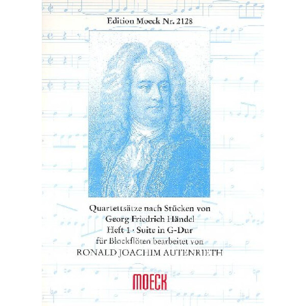 Suite G-Dur für 4 Blockflöten (SATB)