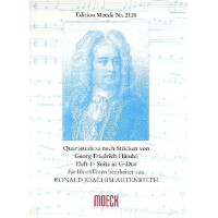 Suite G-Dur für 4 Blockflöten (SATB)