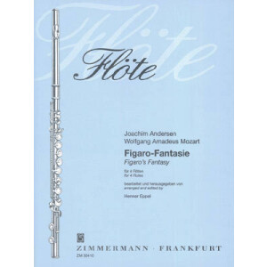 Figaro-Fantasie f&uuml;r 4 Fl&ouml;ten