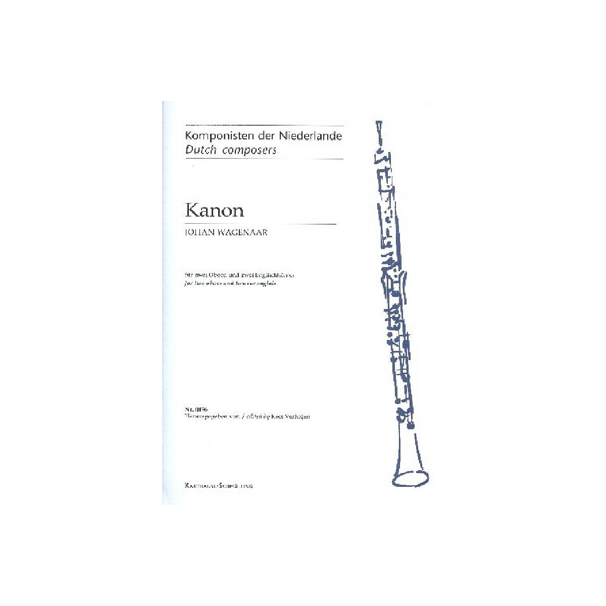 Kanon für 2 Oboen und