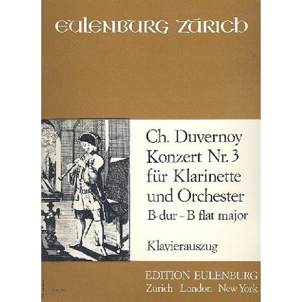 Konzert B-Dur Nr.3 für Klarinette