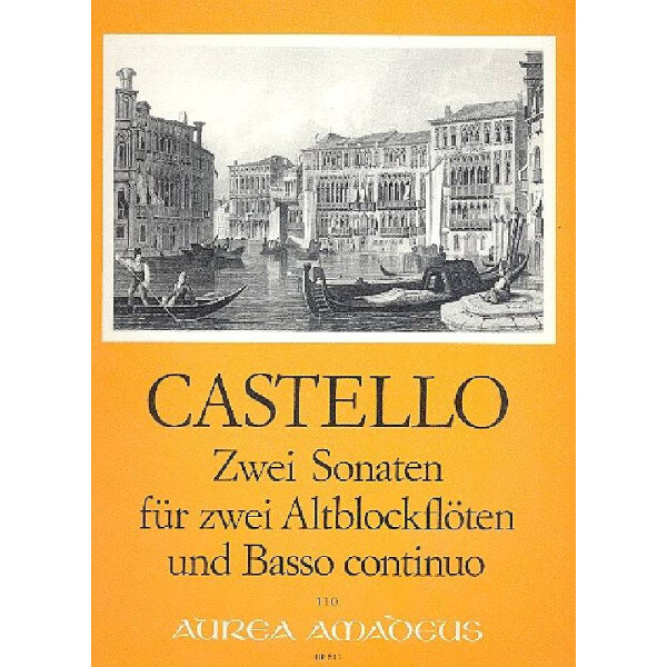 2 Sonaten für 2 Altblockflöten
