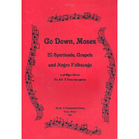Go down Moses 20 Spirituals,