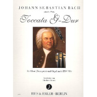Toccata G-Dur BWV916 für Oboe