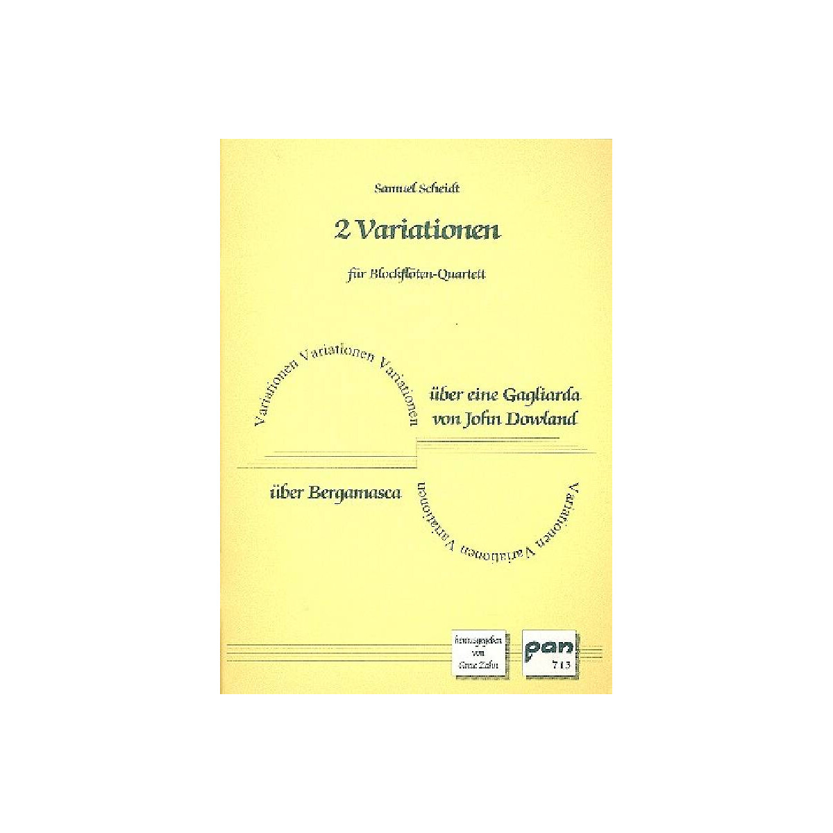 2 Variationen für 4 Blockflöte box