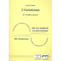 2 Variationen für 4 Blockflöten (SATB)