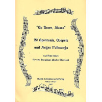 Go down Moses 20 Spirituals, Gospels