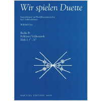 Wir spielen Duette Reihe B Band 1