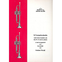 16 Trompetenduette nach Instrumentalmusik des 15.-19. Jahrhunderts