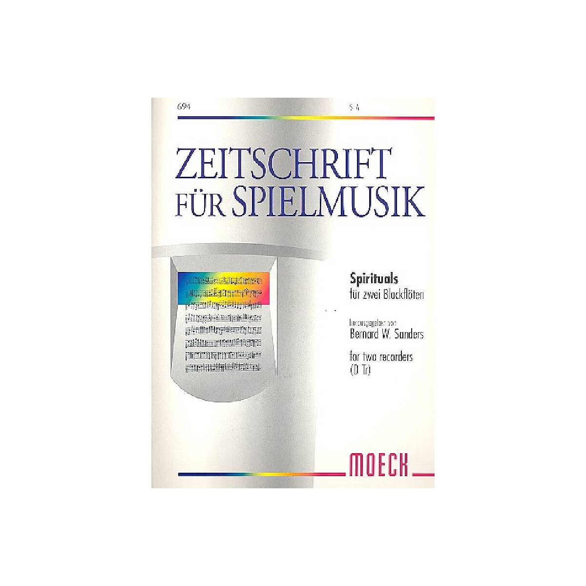 Spirituals für 2 Blockflöten ( box