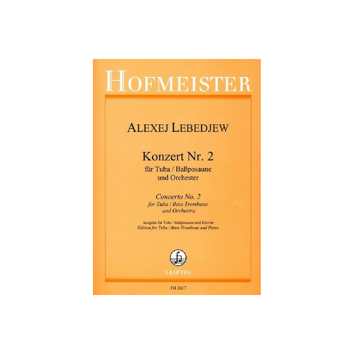 Konzert Nr.2 für Tuba (Bassposaune) box