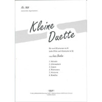 Kleine Duette für 2 Klarinetten