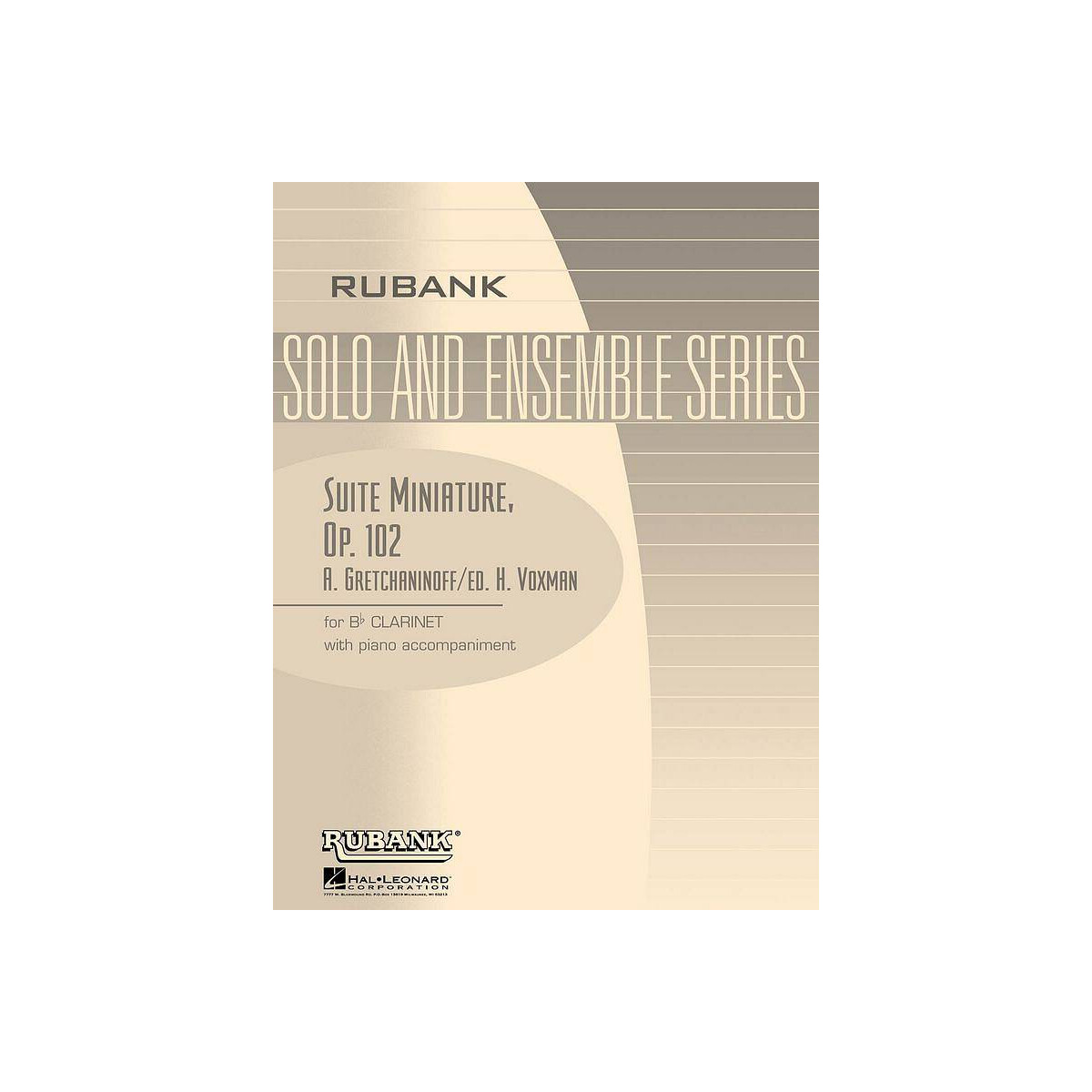 Suite Miniature op.145 for clarinet box