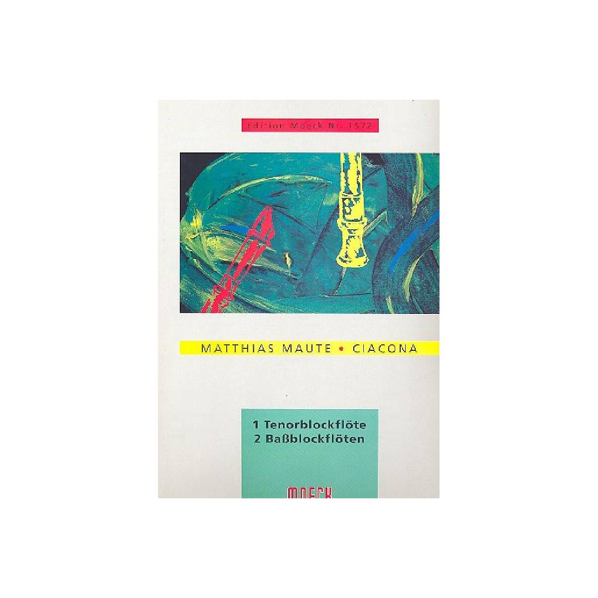 Ciaconna für 3 Blockflöten (TB box