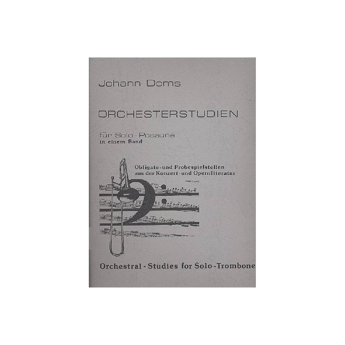 Orchesterstudien für Solo-Posaune box