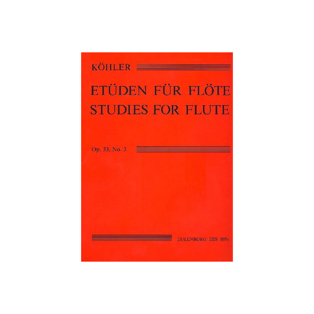 Etüden op.33,3 für Flöte box