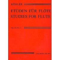 Etüden op.33,3 für Flöte