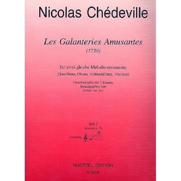 Les galanteries amusantes Band 2 (Nr.4-7)