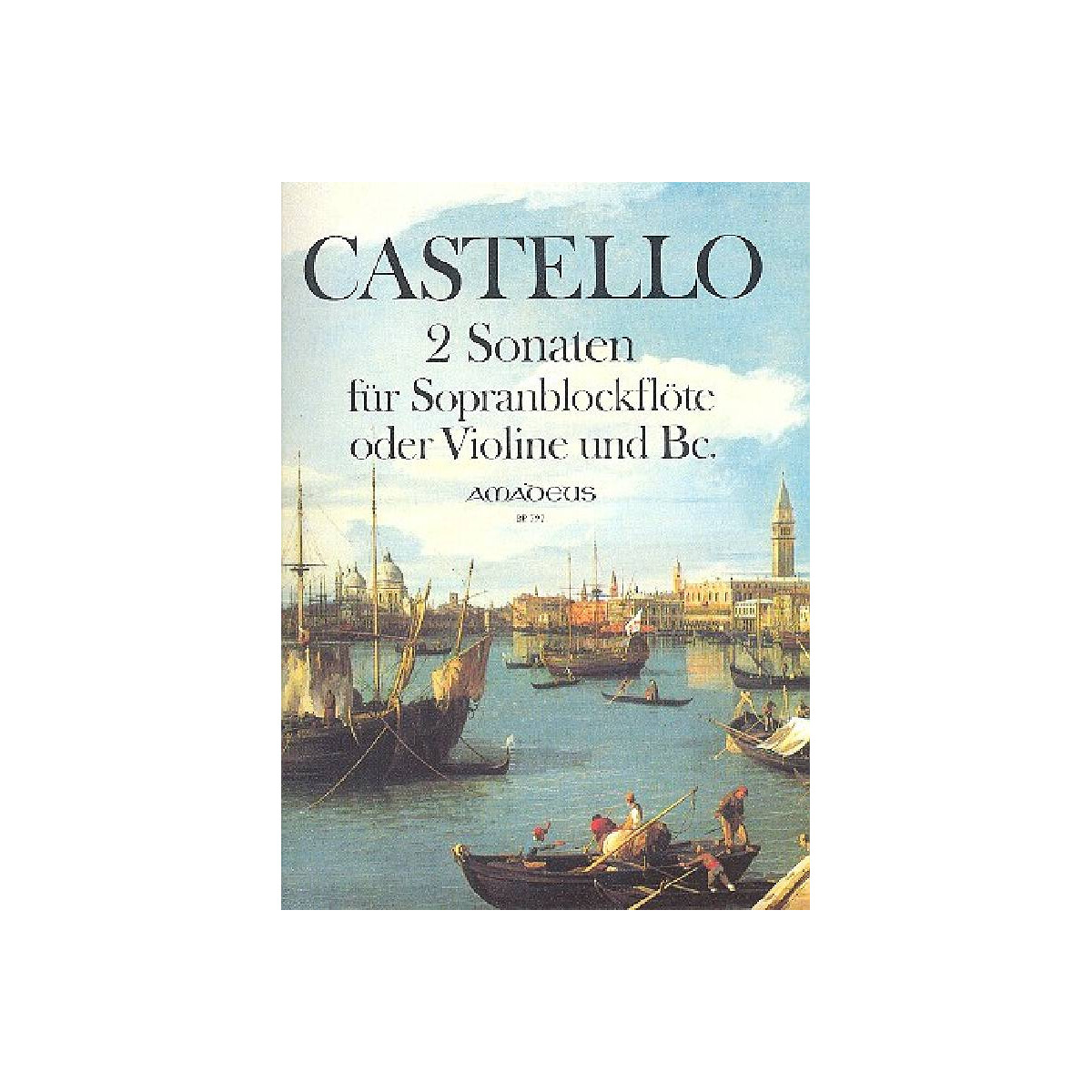 2 Sonaten für Sopranblockflöte box