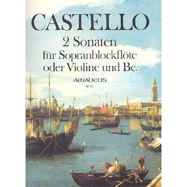 2 Sonaten für Sopranblockflöte