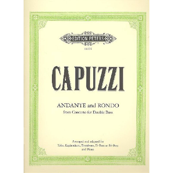 Andante and rondo from double bass concerto