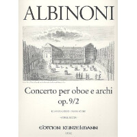 Concerto d-Moll op.9,2 für Oboe und Streichorchester