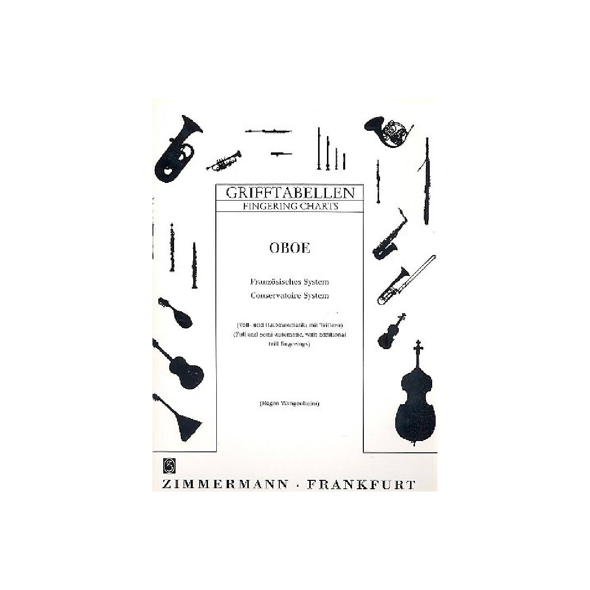 Grifftabelle Oboe französisches box