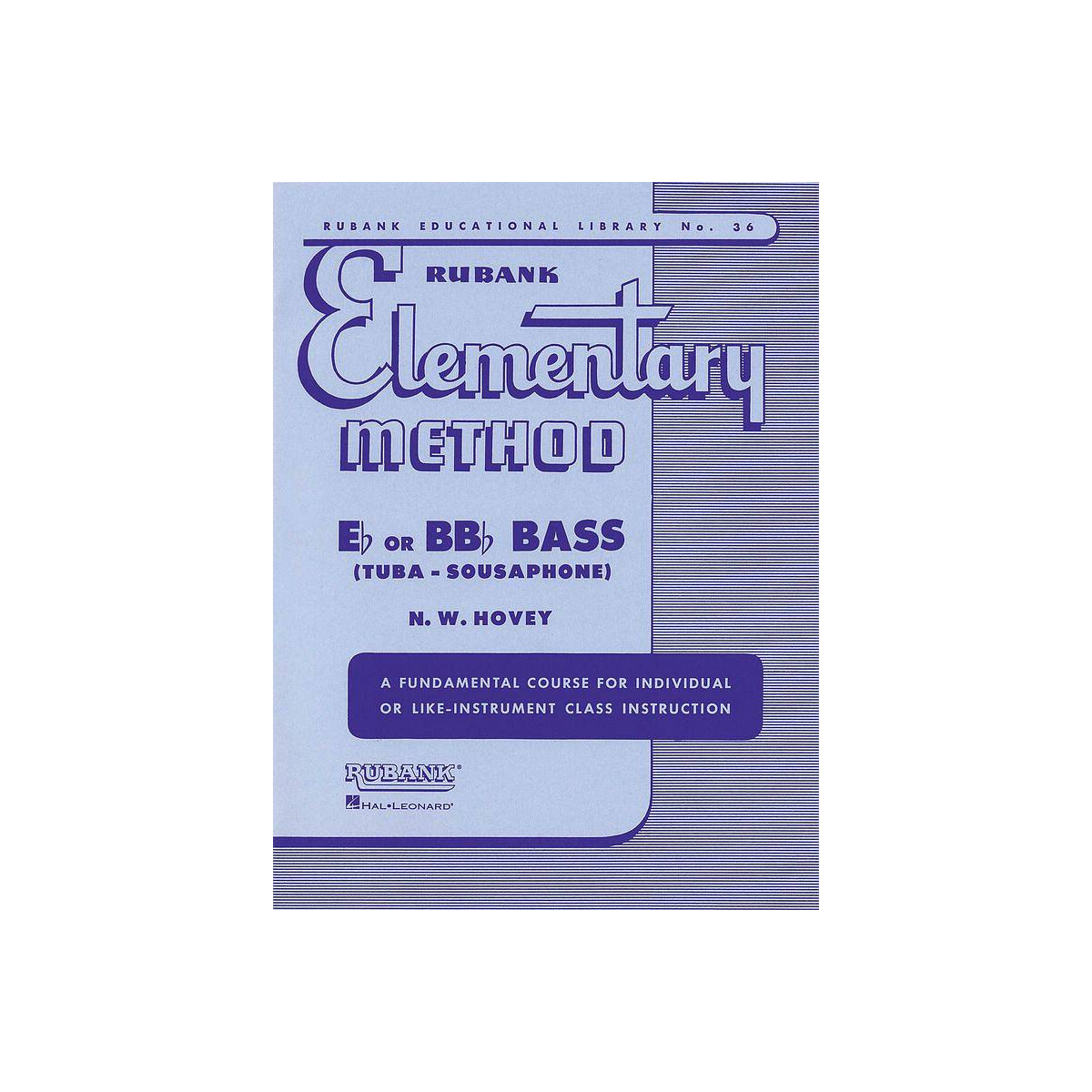 Elementary Method for bass in Eb or Bb box