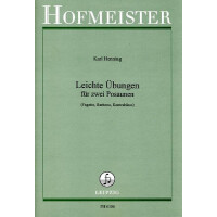Leichte Übungen für 2 Posaunen
