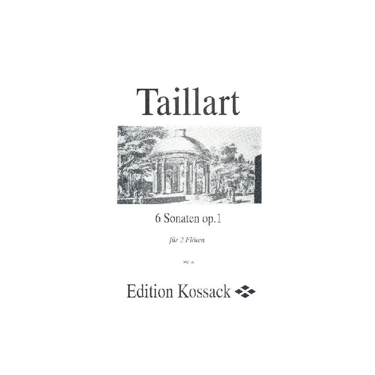 6 Sonaten op.1 für 2 Flöten box