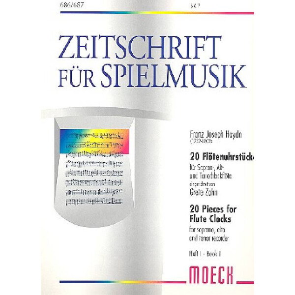 20 Flötenuhrstücke Band 1 (Nr.1-7)