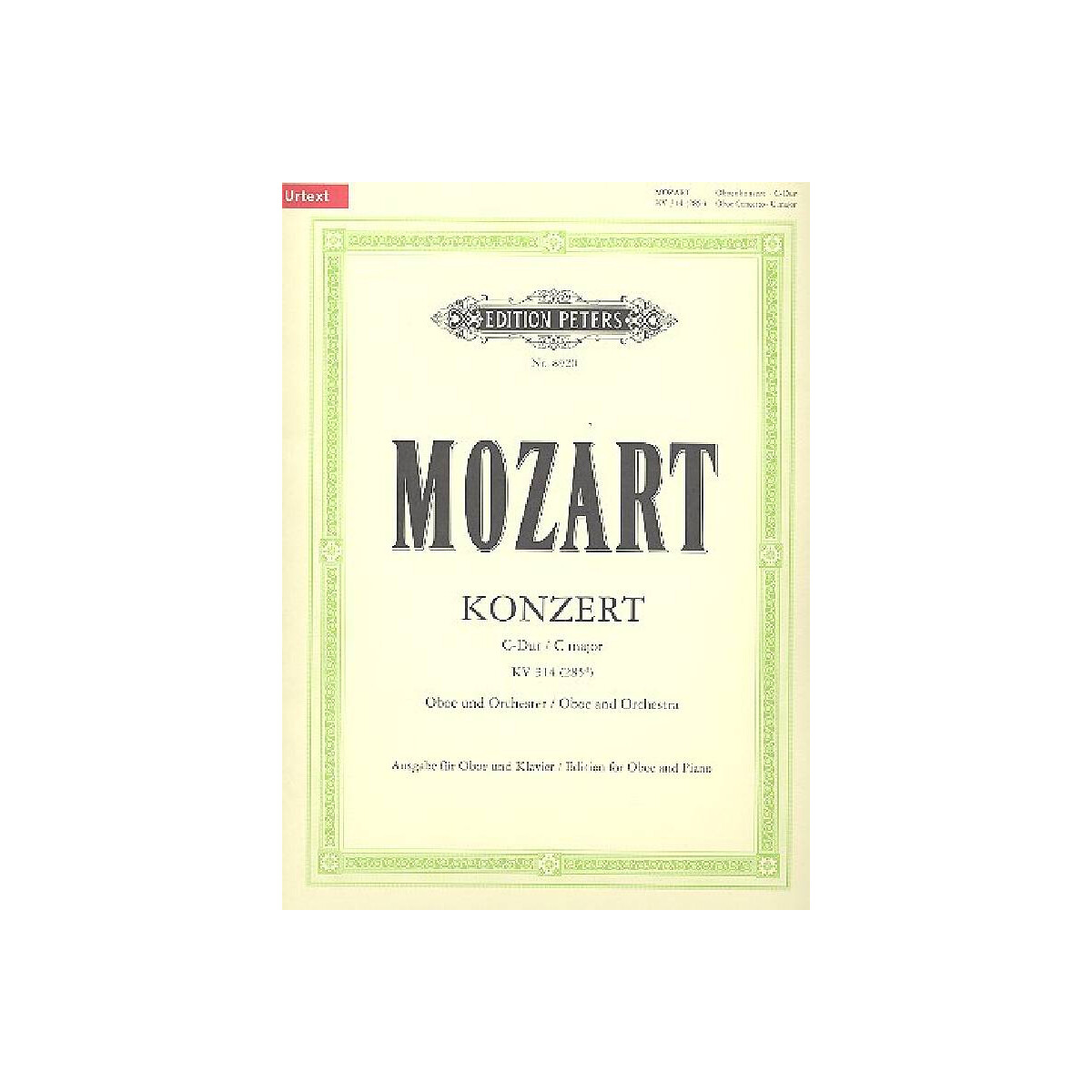 Konzert C-Dur KV314 für Oboe und Or box