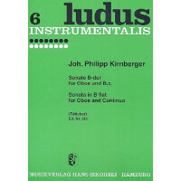 Sonate B-Dur für Oboe und Bc