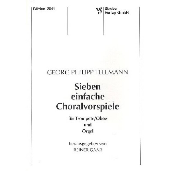 7 einfache Choralvorspiele