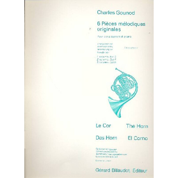 6 pièces mélodiques originales